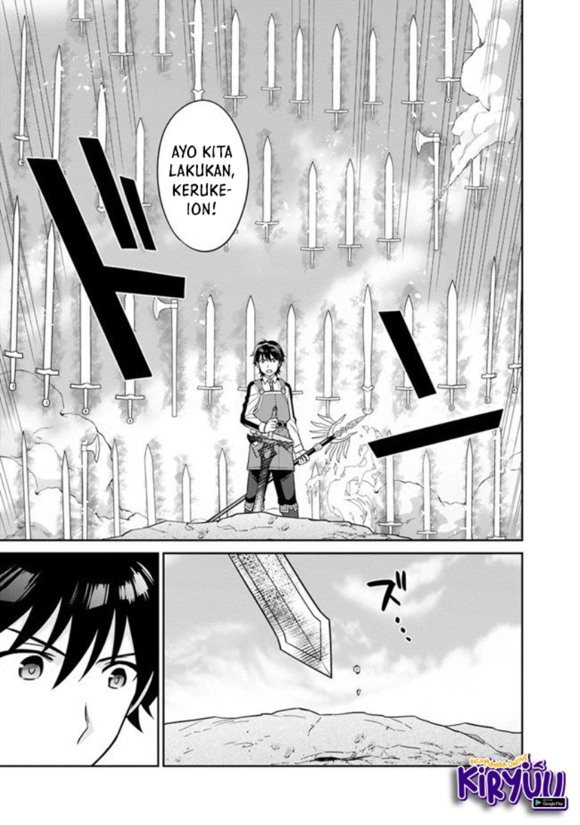 Seisan Shoku o Kiwame Sugi tara Densetsu no Buki ga Ore no Yome ni Narimashita Chapter 08 Gambar 12